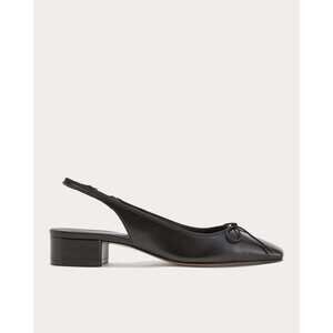 Everlane Ballet Slingback Heel in Black, Size 9.5